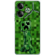 Чехол BoxFace Tecno POVA 6 Minecraft Creeper