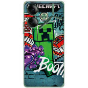 Чехол BoxFace Tecno POVA 6 Minecraft Graffiti