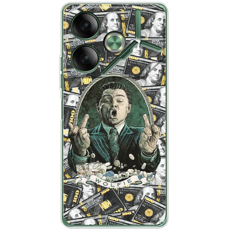 Чехол BoxFace Tecno POVA 6 Wolfie