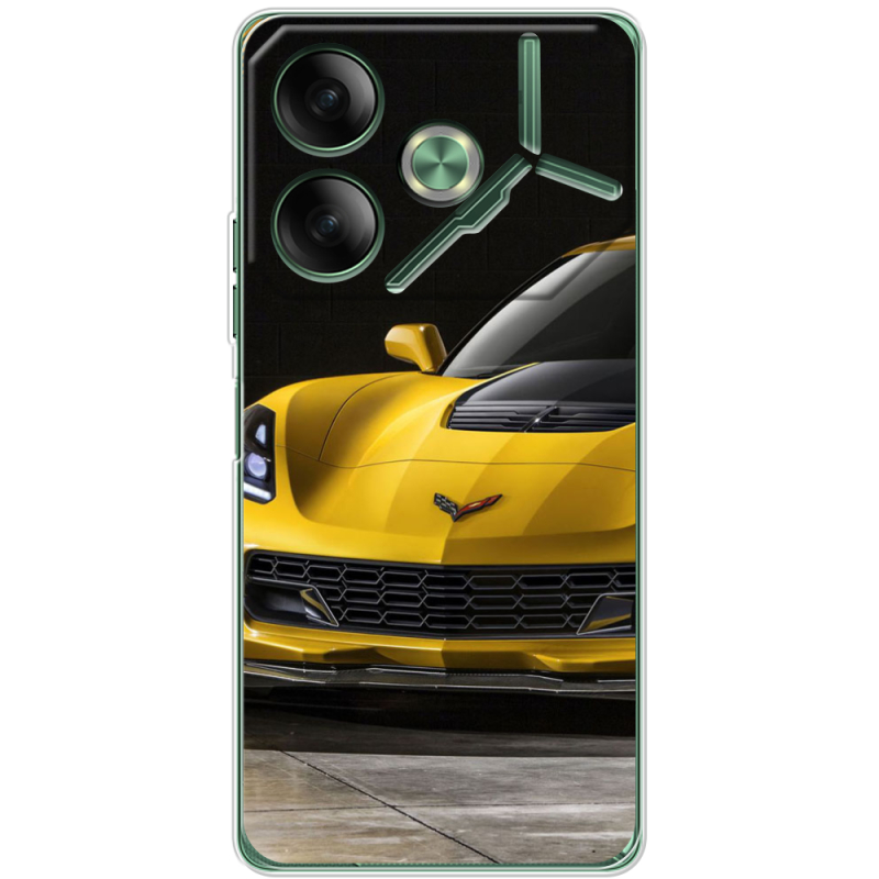 Чехол BoxFace Tecno POVA 6 Corvette Z06