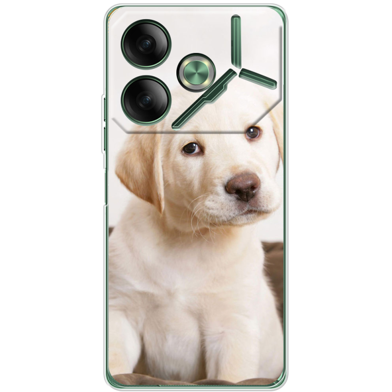 Чехол BoxFace Tecno POVA 6 Puppy Labrador