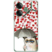 Чехол BoxFace Tecno POVA 6 Raining Hearts