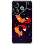 Чехол BoxFace Tecno POVA 6 Fox-Astronauts