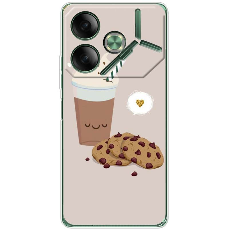 Чехол BoxFace Tecno POVA 6 Love Cookies