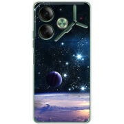 Чехол BoxFace Tecno POVA 6 Space Landscape