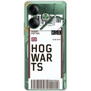 Прозрачный чехол BoxFace Tecno POVA 6 Ticket Hogwarts