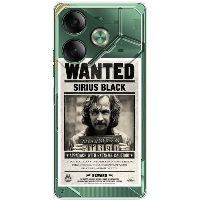 Прозрачный чехол BoxFace Tecno POVA 6 Sirius Black