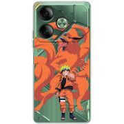 Прозрачный чехол BoxFace Tecno POVA 6 Naruto and Kurama