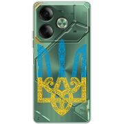 Прозрачный чехол BoxFace Tecno POVA 6 Gold Trident