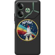 Черный чехол BoxFace Tecno POVA 6 NASA