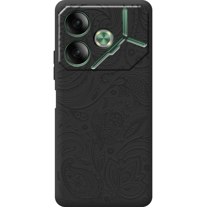 Черный чехол BoxFace Tecno POVA 6 