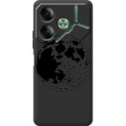 Черный чехол BoxFace Tecno POVA 6 Planet