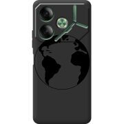 Черный чехол BoxFace Tecno POVA 6 Earth