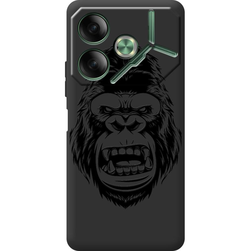 Черный чехол BoxFace Tecno POVA 6 Gorilla