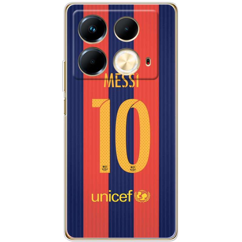 Чехол BoxFace Infinix Note 40 4G Messi 10