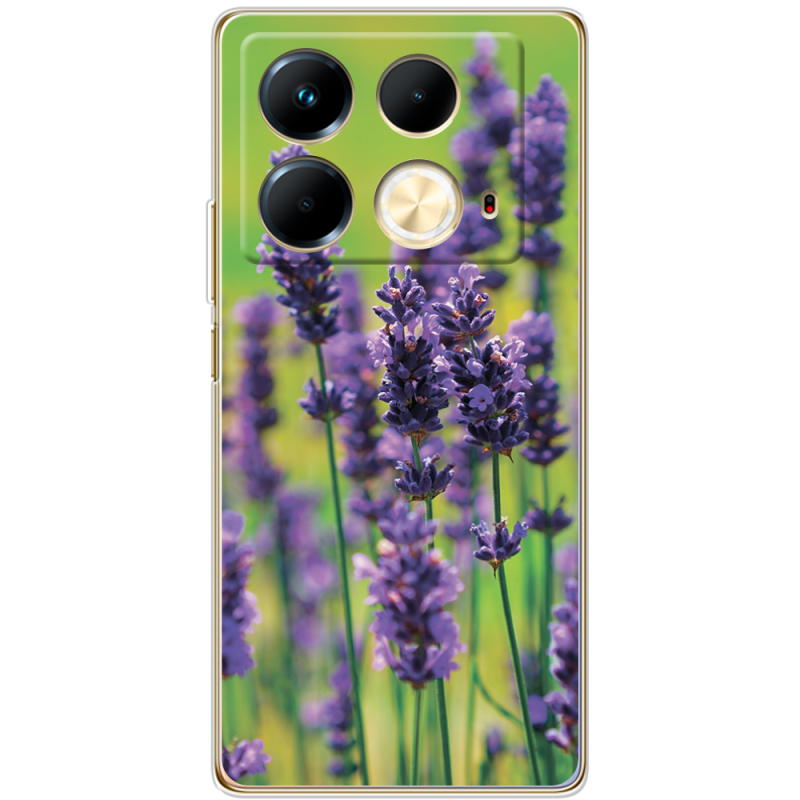 Чехол BoxFace Infinix Note 40 4G Green Lavender