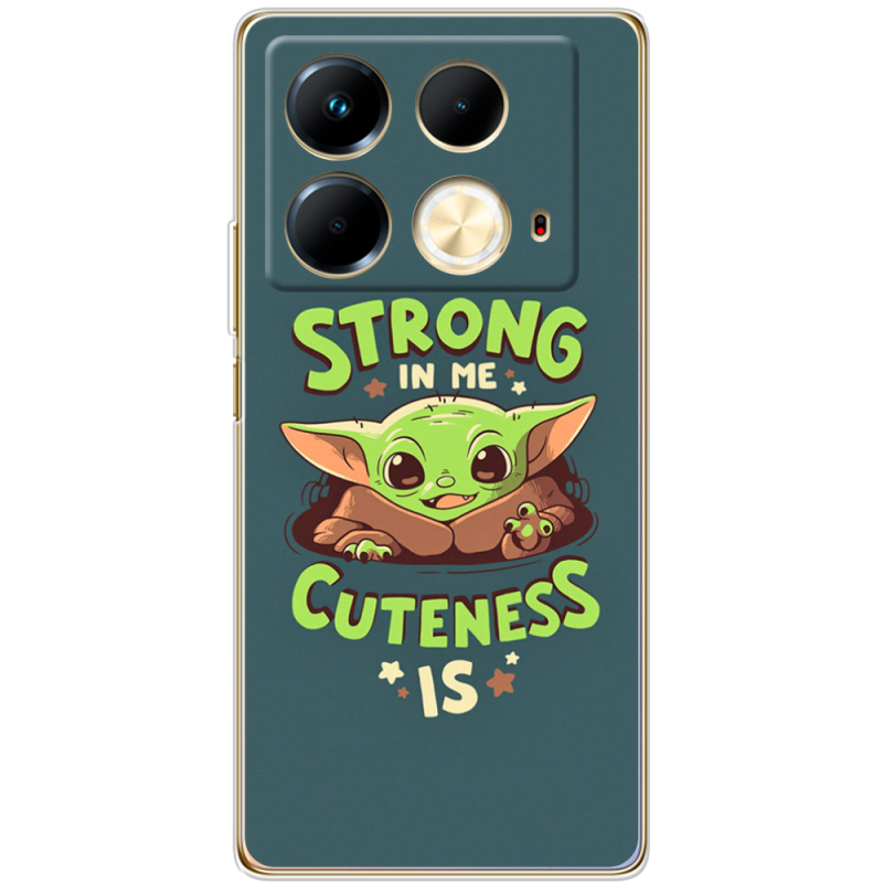 Чехол BoxFace Infinix Note 40 4G Strong in me Cuteness is