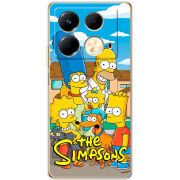 Чехол BoxFace Infinix Note 40 4G The Simpsons