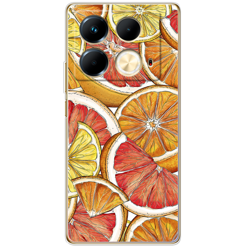 Чехол BoxFace Infinix Note 40 4G Citrus Pattern