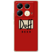 Чехол BoxFace Infinix Note 40 4G Duff beer