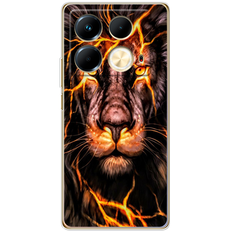 Чехол BoxFace Infinix Note 40 4G Fire Lion