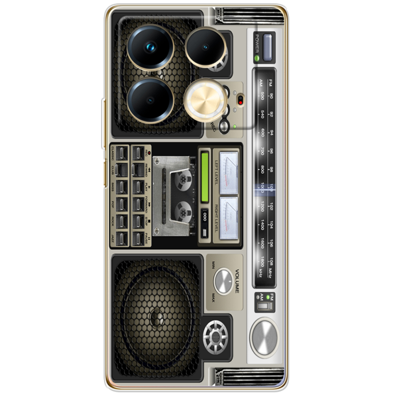 Чехол BoxFace Infinix Note 40 4G Old Boombox