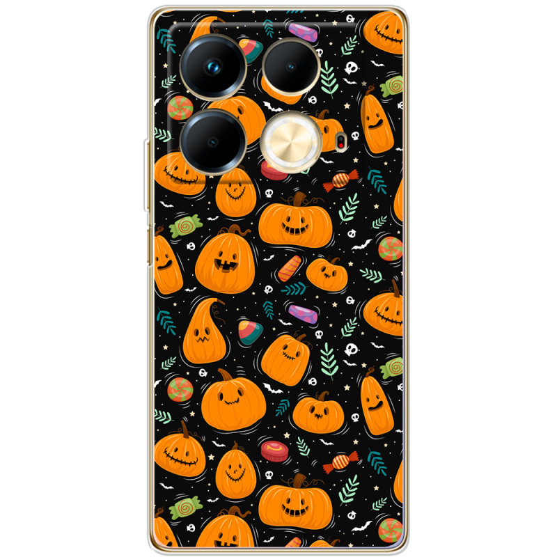 Чехол BoxFace Infinix Note 40 4G Cute Halloween