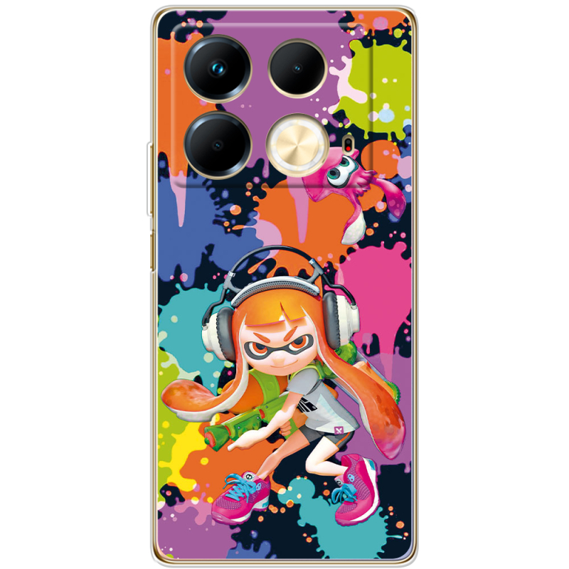 Чехол BoxFace Infinix Note 40 4G Splatoon Inklings