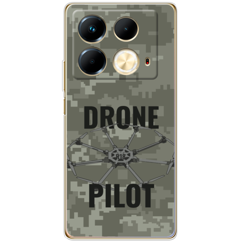 Чехол BoxFace Infinix Note 40 4G Drone Pilot