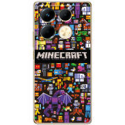 Чехол BoxFace Infinix Note 40 4G Minecraft Mobbery