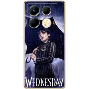 Чехол BoxFace Infinix Note 40 4G Wednesday Addams