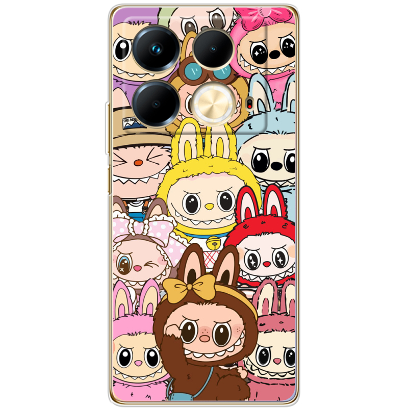 Чехол BoxFace Infinix Note 40 4G Labubu