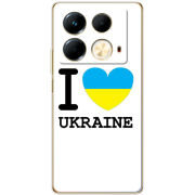 Чехол BoxFace Infinix Note 40 4G I love Ukraine