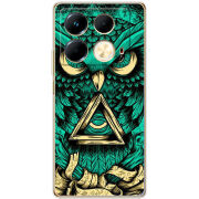 Чехол BoxFace Infinix Note 40 4G Masonic Owl