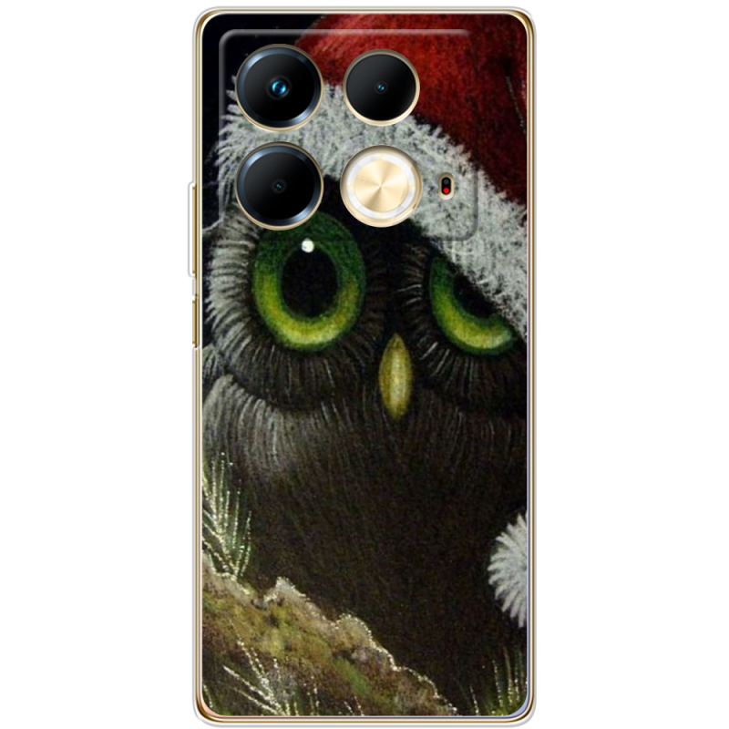 Чехол BoxFace Infinix Note 40 4G Christmas Owl