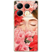 Чехол BoxFace Infinix Note 40 4G Girl in Flowers