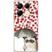 Чехол BoxFace Infinix Note 40 4G Raining Hearts