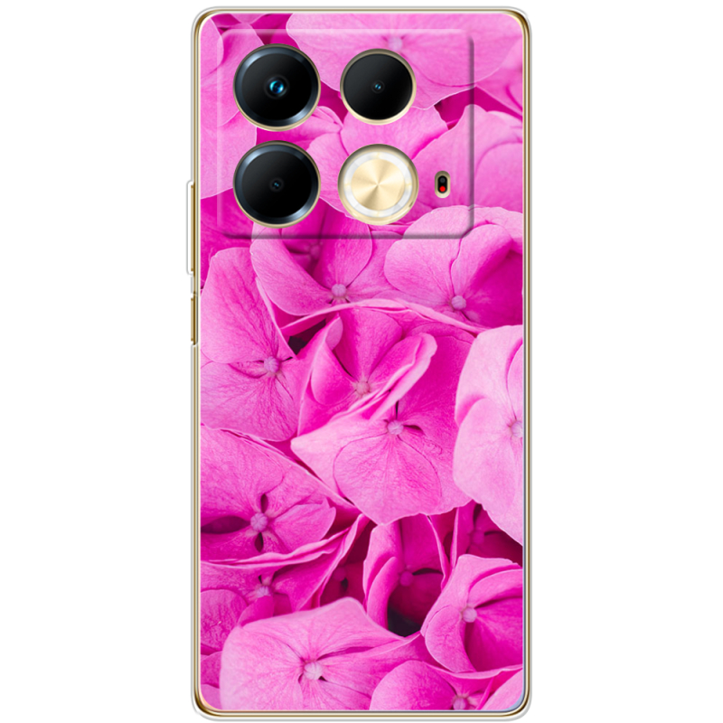 Чехол BoxFace Infinix Note 40 4G Pink Flowers