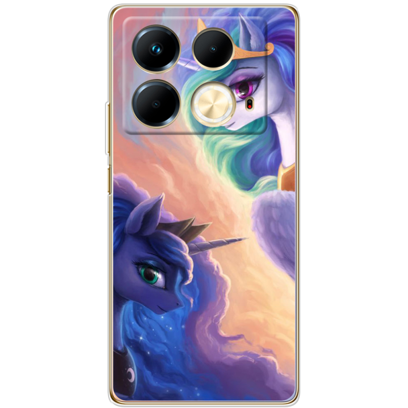 Чехол BoxFace Infinix Note 40 4G My Little Pony Rarity  Princess Luna