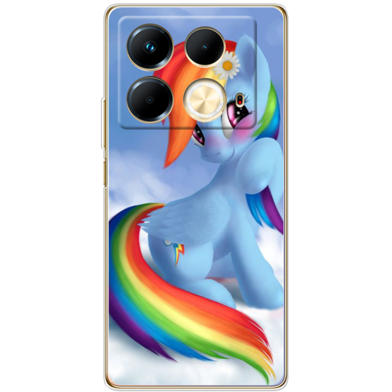 Чехол BoxFace Infinix Note 40 4G My Little Pony Rainbow Dash