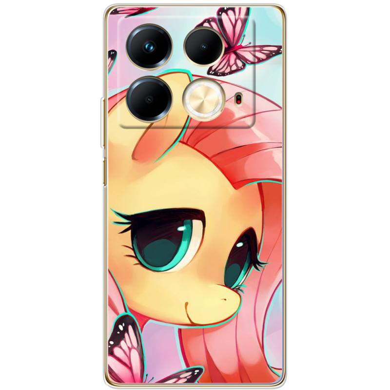 Чехол BoxFace Infinix Note 40 4G My Little Pony Fluttershy