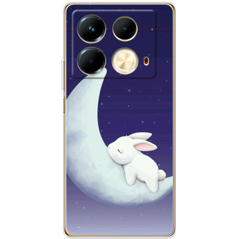 Чехол BoxFace Infinix Note 40 4G Moon Bunny