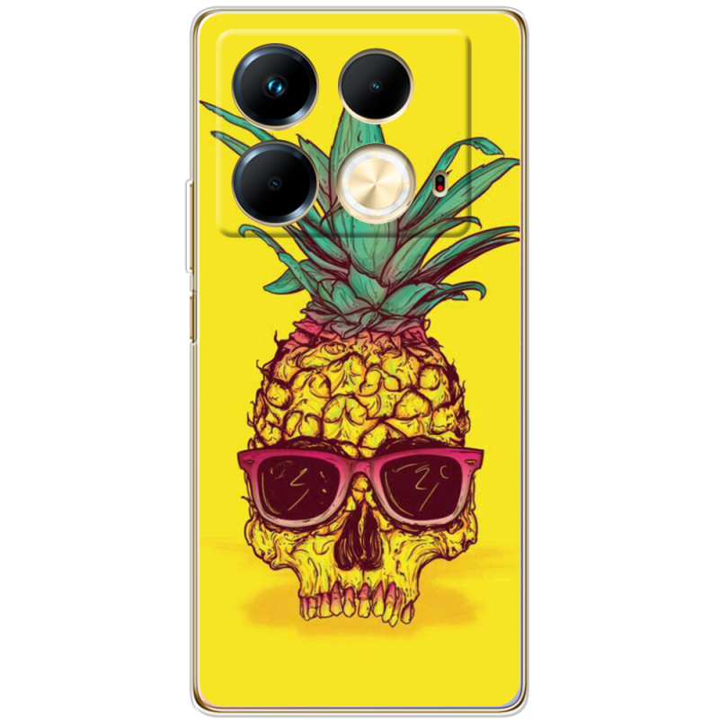 Чехол BoxFace Infinix Note 40 4G Pineapple Skull