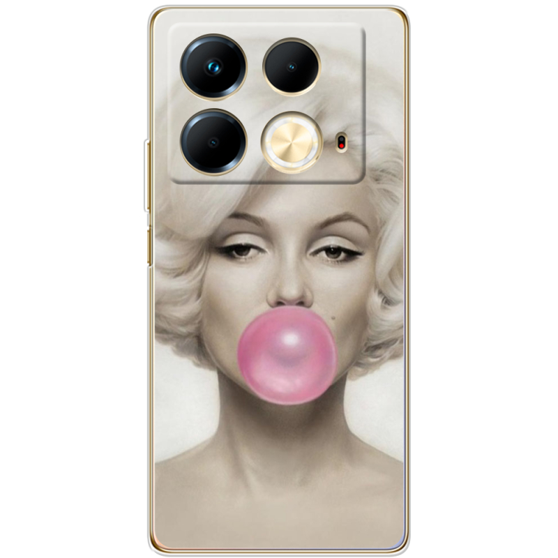 Чехол BoxFace Infinix Note 40 4G Marilyn Monroe Bubble Gum