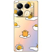 Прозрачный чехол BoxFace Infinix Note 40 4G Gudetama