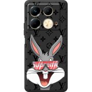 Черный чехол BoxFace Infinix Note 40 4G looney bunny