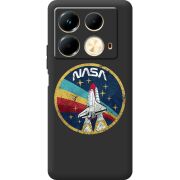 Черный чехол BoxFace Infinix Note 40 4G NASA