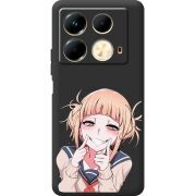 Черный чехол BoxFace Infinix Note 40 4G Himiko Toga Smile