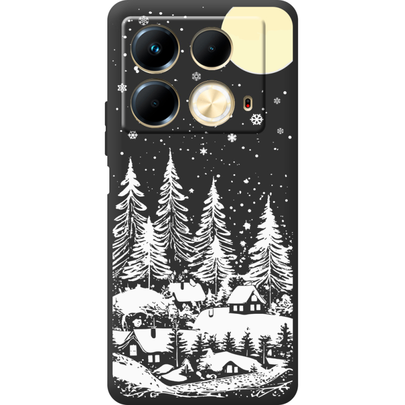 Черный чехол BoxFace Infinix Note 40 4G 