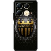 Черный чехол BoxFace Infinix Note 40 4G 